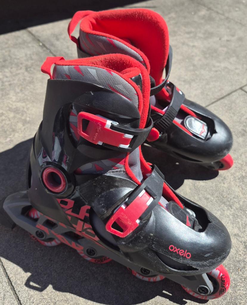 Jongens Skeelers maat 34 t/m 36, Sport en Fitness, Skeelers, Ophalen of Verzenden, Gebruikt