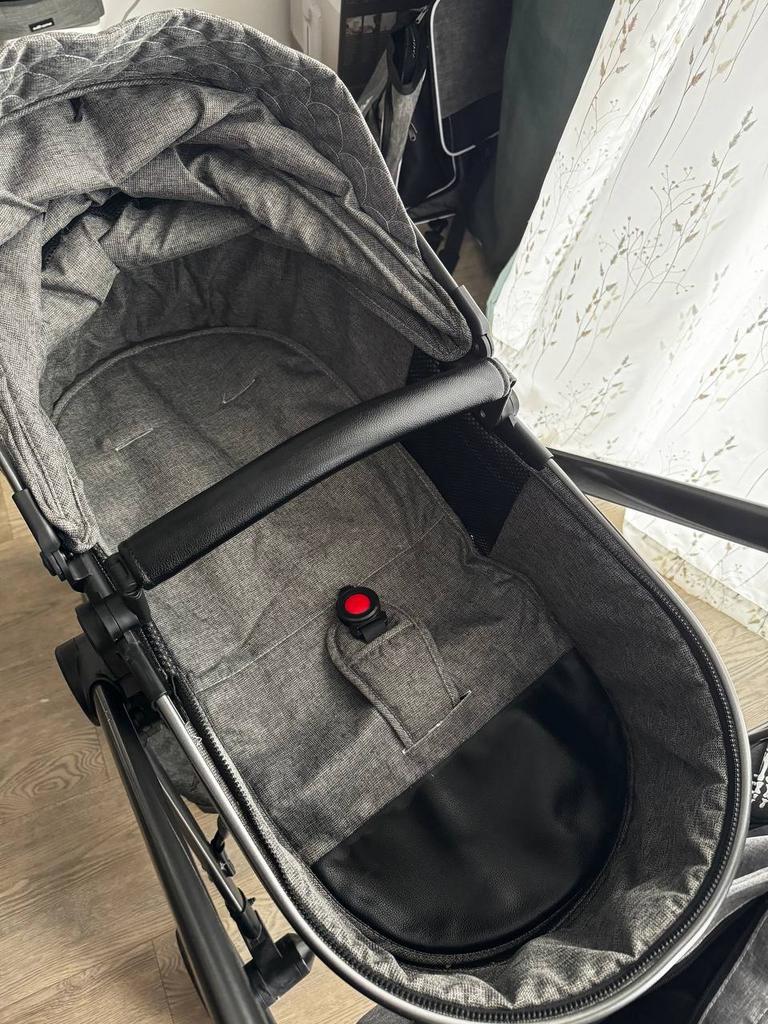 Magic ZC Combiwagen - Grijs, Kinderen en Baby's, Kinderwagens en Combinaties, Overige merken, Gebruikt, Ophalen of Verzenden, Combiwagen