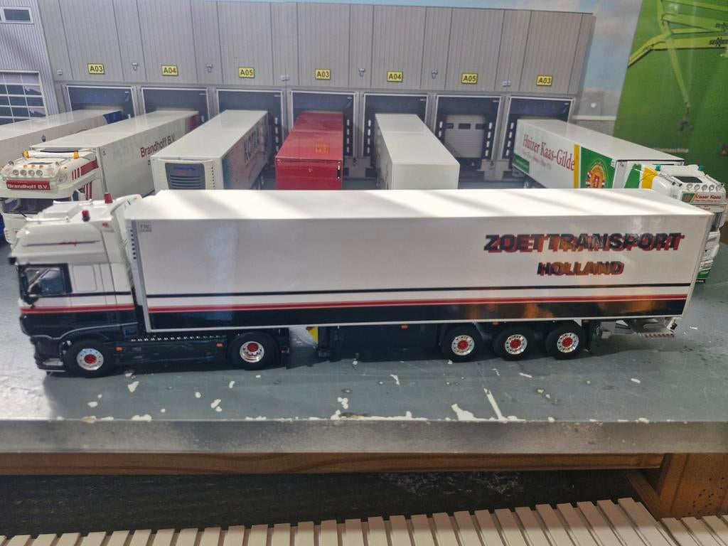 Daf XF met koeltrailer wsi van zoet transport, Ophalen of Verzenden, Zo goed als nieuw, Bus of Vrachtwagen, Wsi