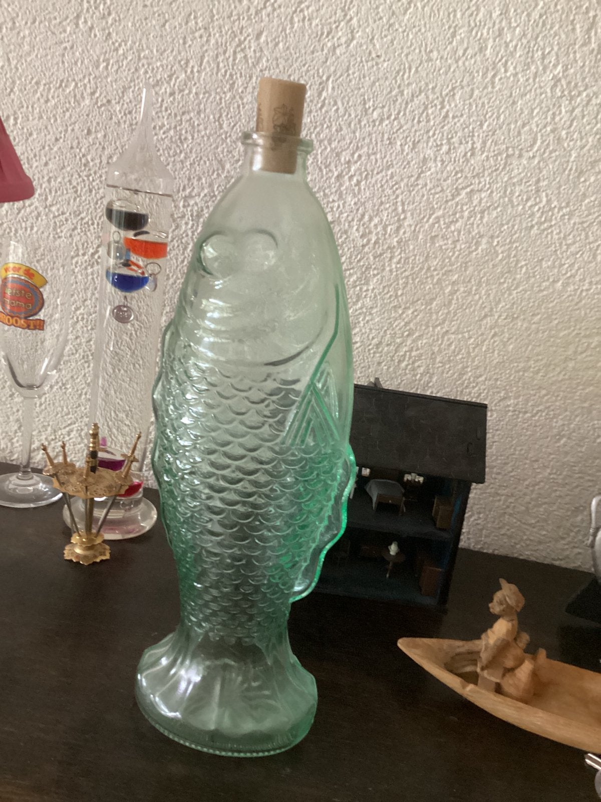 Vis karaf // hoog 30 cm, Ophalen of Verzenden