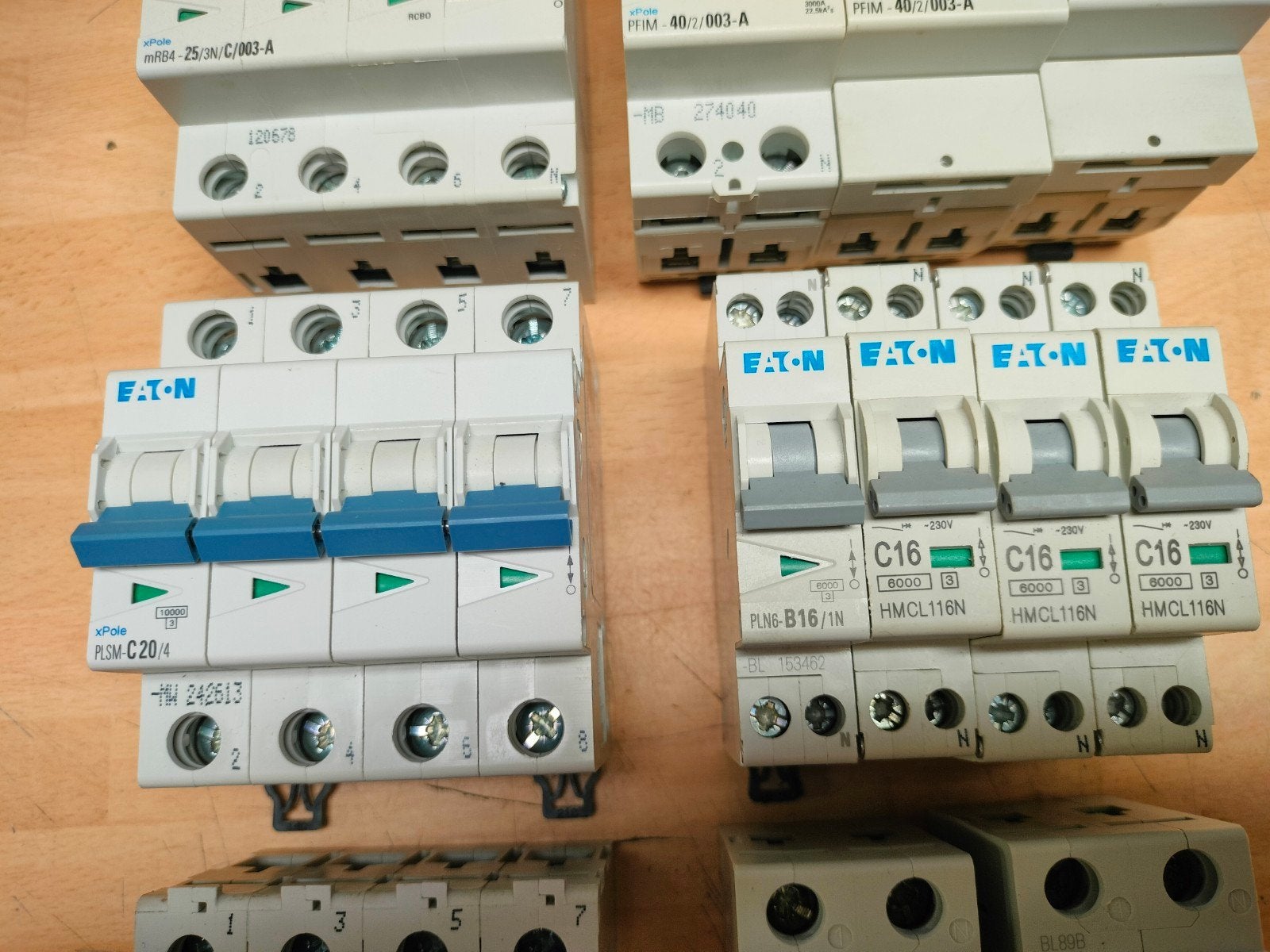 Eaton Groepenkast Componenten, Ophalen, Gebruikt, Eaton, Aardlekschakelaar
