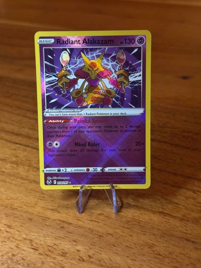 Radiant Alakazam (SIT 059), Ophalen of Verzenden, Nieuw