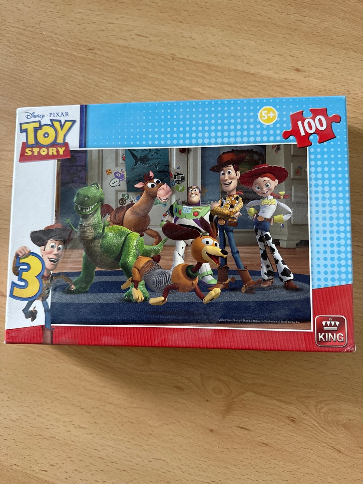 Disney Pixar Toy Story Legpuzzel 100 stukjes (5+), Ophalen of Verzenden, 10 tot 50 stukjes, Zo goed als nieuw, 6 jaar of ouder