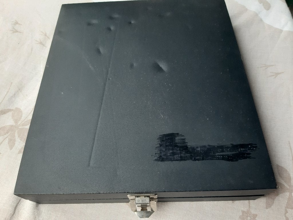 Schaakstukken, Dammen, backgammon, reiskoffertje, magnetisch, Een of twee spelers, Ophalen, Gebruikt, Reisspel