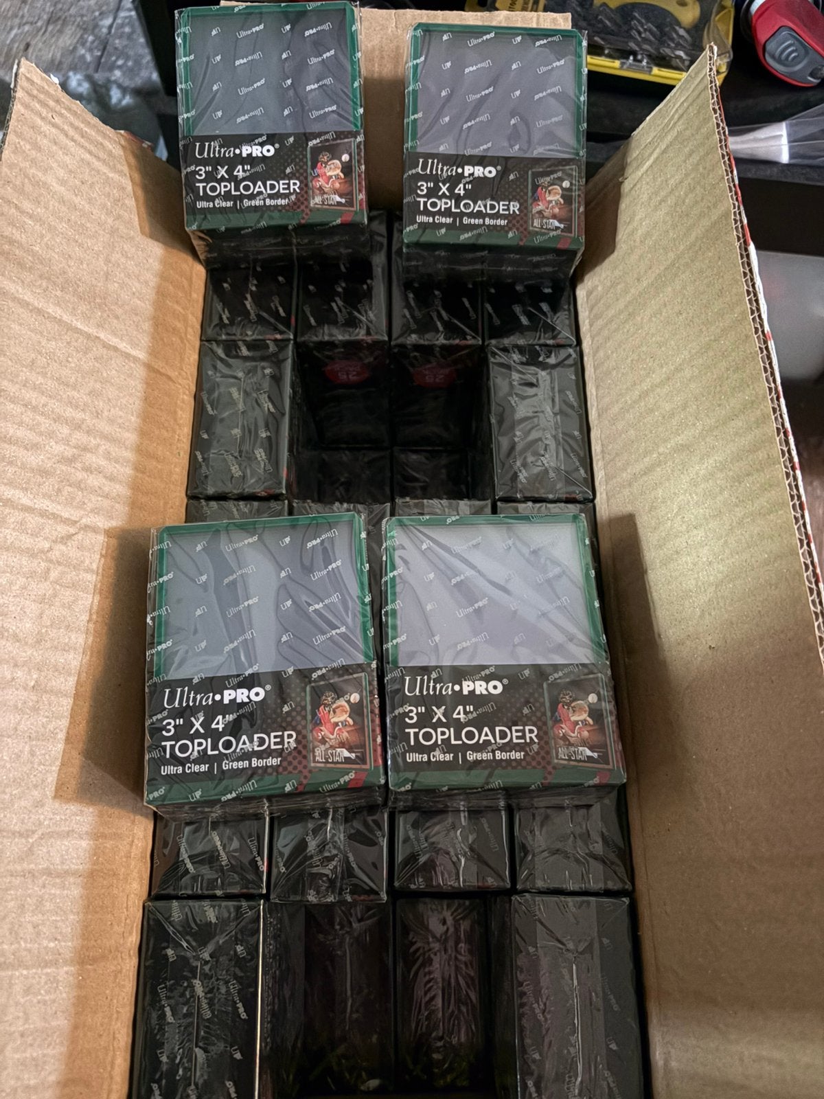 3 packs Toploaders Ultra-Pro, Ophalen of Verzenden, Zo goed als nieuw, Sleeves of Kaarthoesjes
