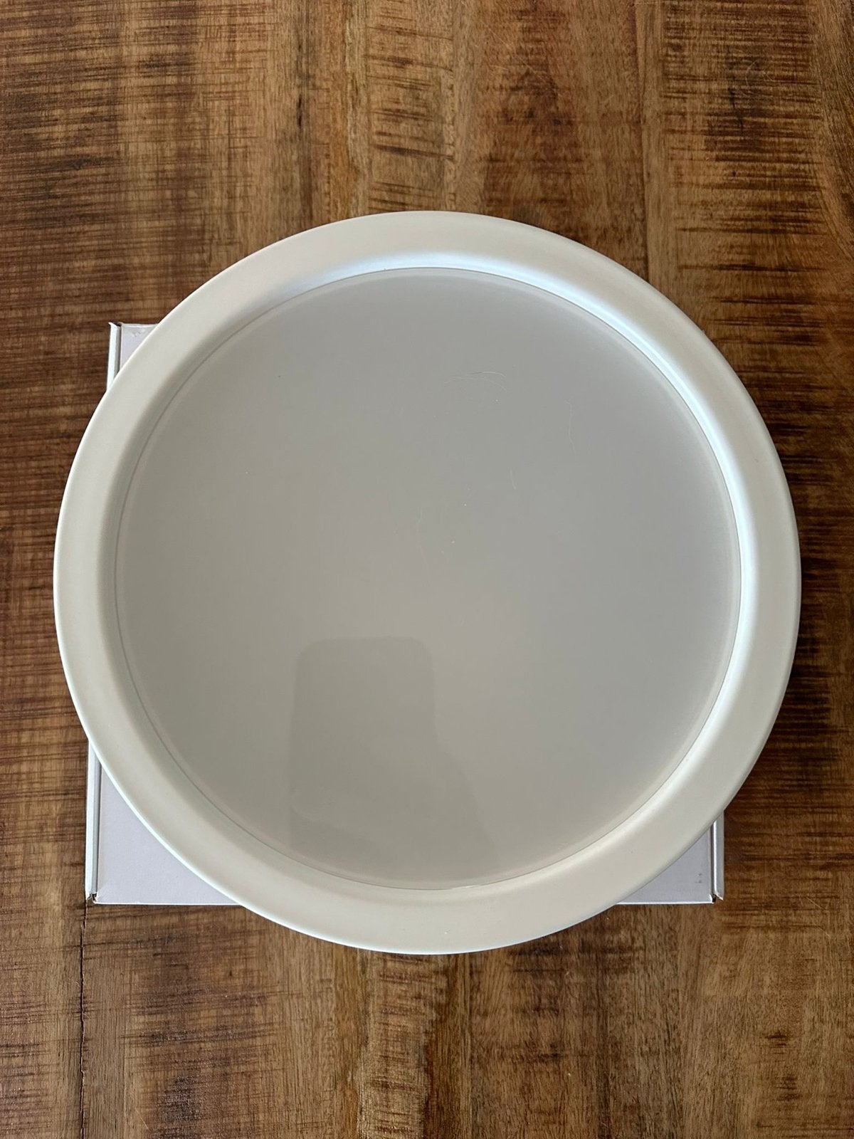 IKEA RAKSTA LED Plafondlamp 15W 1000lm 2700K, Ophalen, Wit, Kunststof, Nieuw