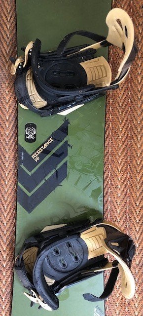Snowboard Nitro Resistance 58, Sport en Fitness, Snowboarden, Ophalen, Gebruikt, Board