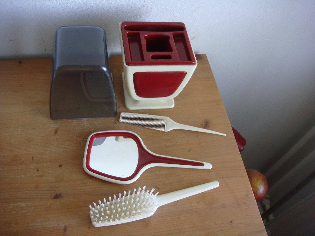 Ouderwets kapstel in staande cassette, Ophalen of Verzenden