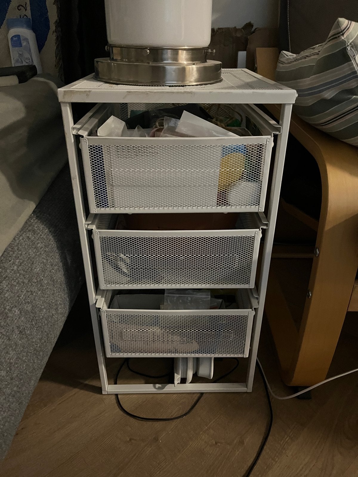 IKEA ladekastje met 3 lades - handig voor lichte spullen, Ophalen, Minder dan 50 cm, Gebruikt, 3 of 4 laden