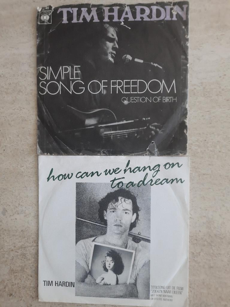 2x vinyl singels van Tim Hardin, Ophalen of Verzenden