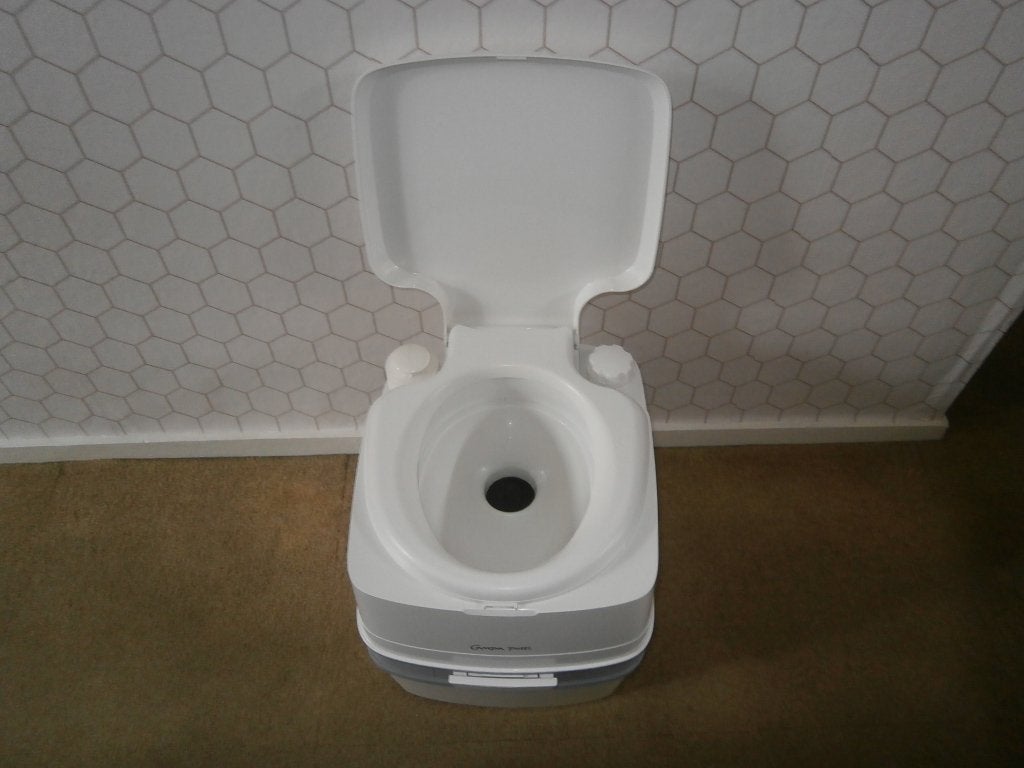 Campa Potti, campingtoilet, Ophalen, Zo goed als nieuw