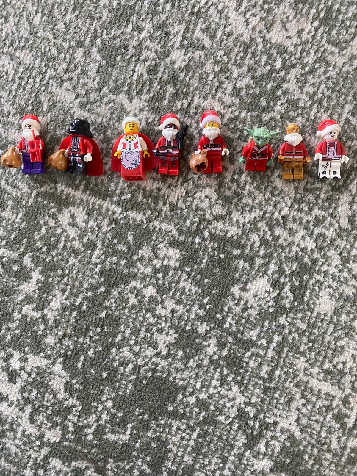 Lego kerst figures, Verzenden, Zo goed als nieuw