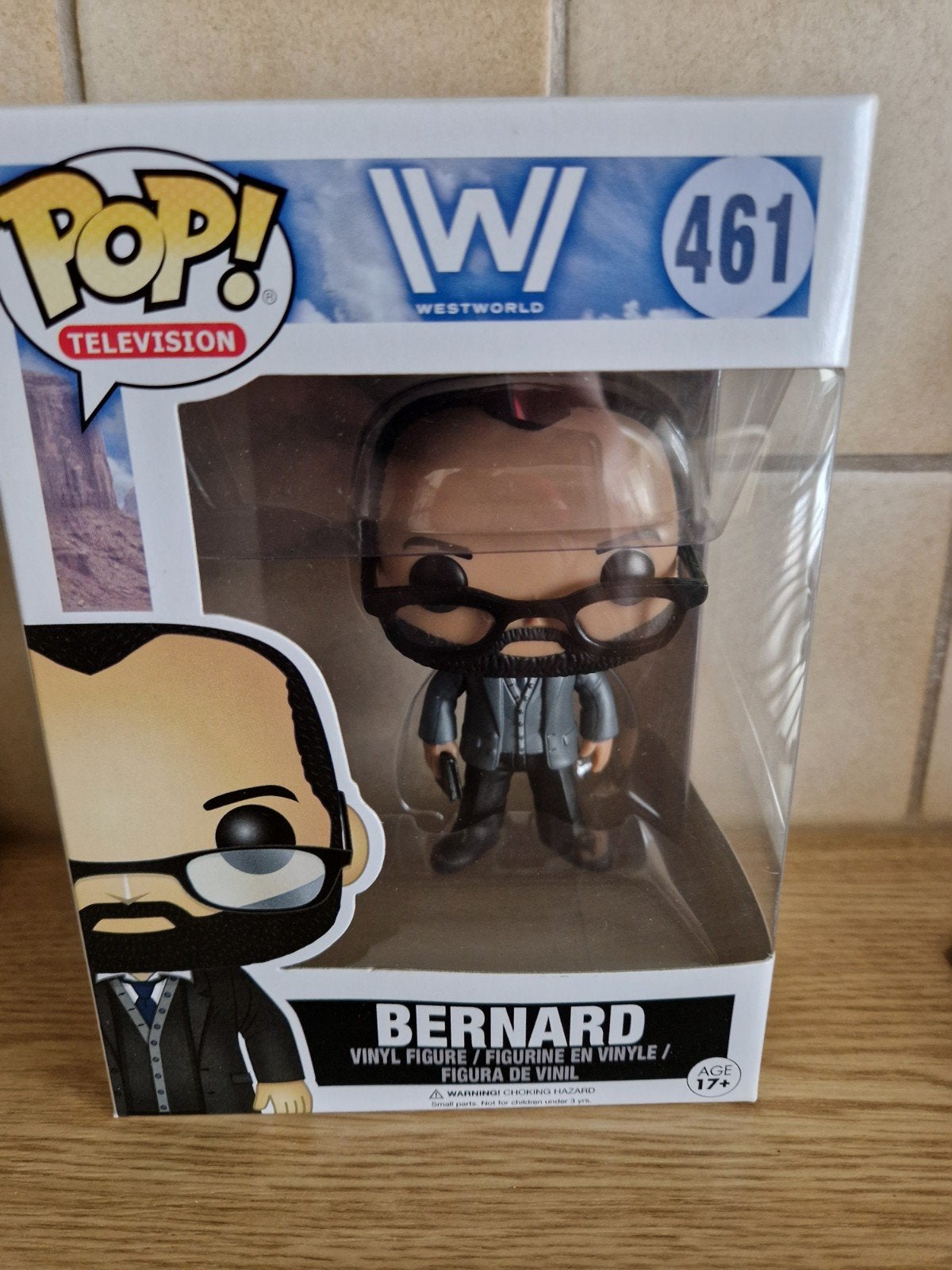 funko pop bernard nr 461 westworld, Ophalen of Verzenden, Zo goed als nieuw
