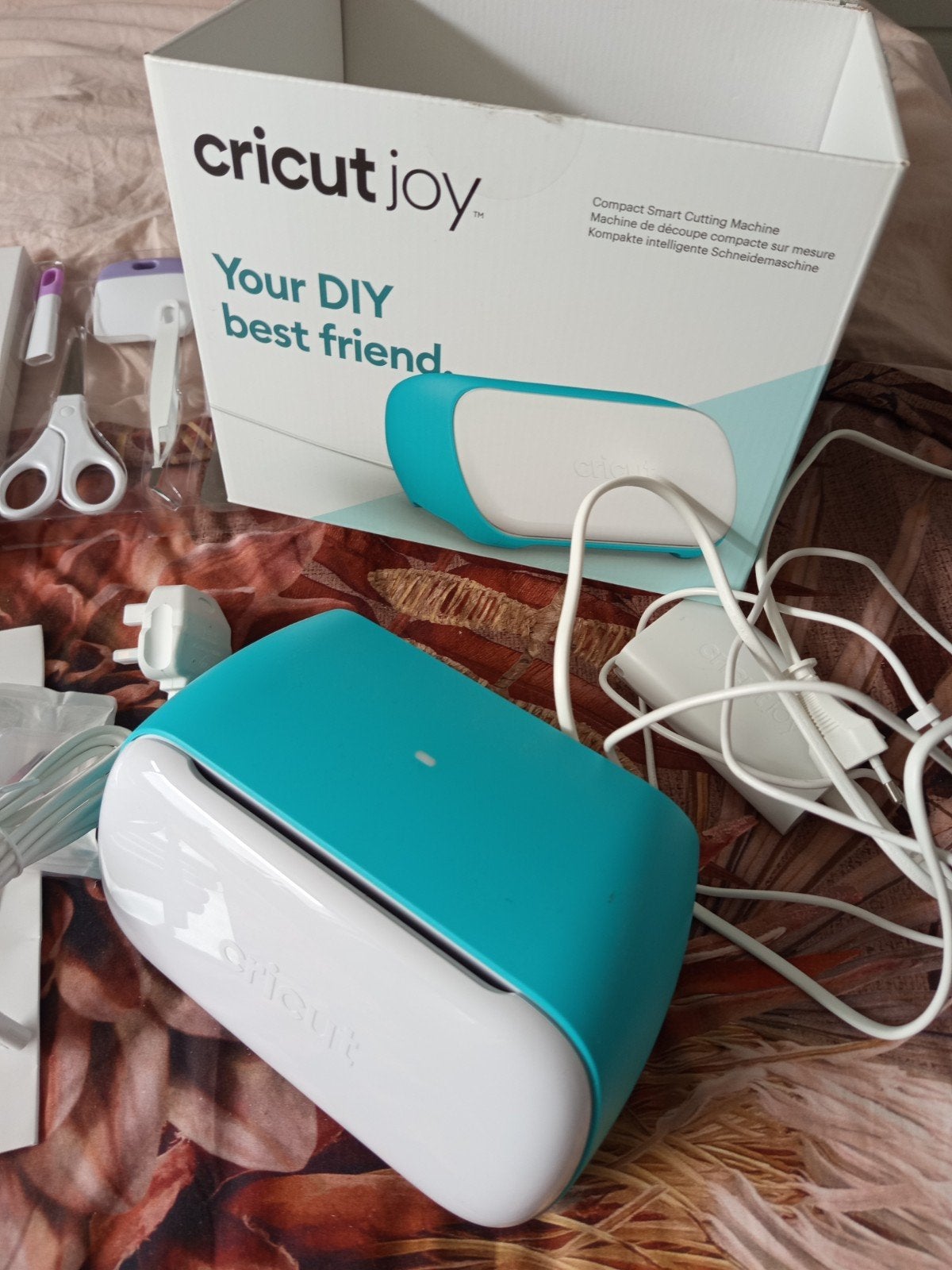Cricut Joy met veel accessoires, Hobby en Vrije tijd, Geschikt voor karton, Meerkleurig, Ophalen of Verzenden, Zo goed als nieuw