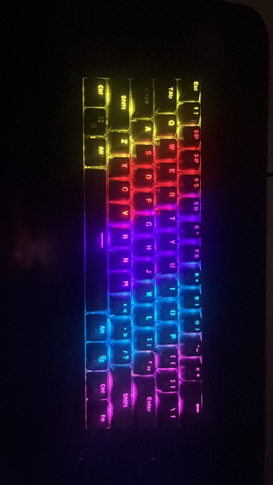White Shark Shinobi Gaming Toetsenbord RGB Qwerty, Computers en Software, Toetsenborden, Zo goed als nieuw, Qwerty, Draadloos