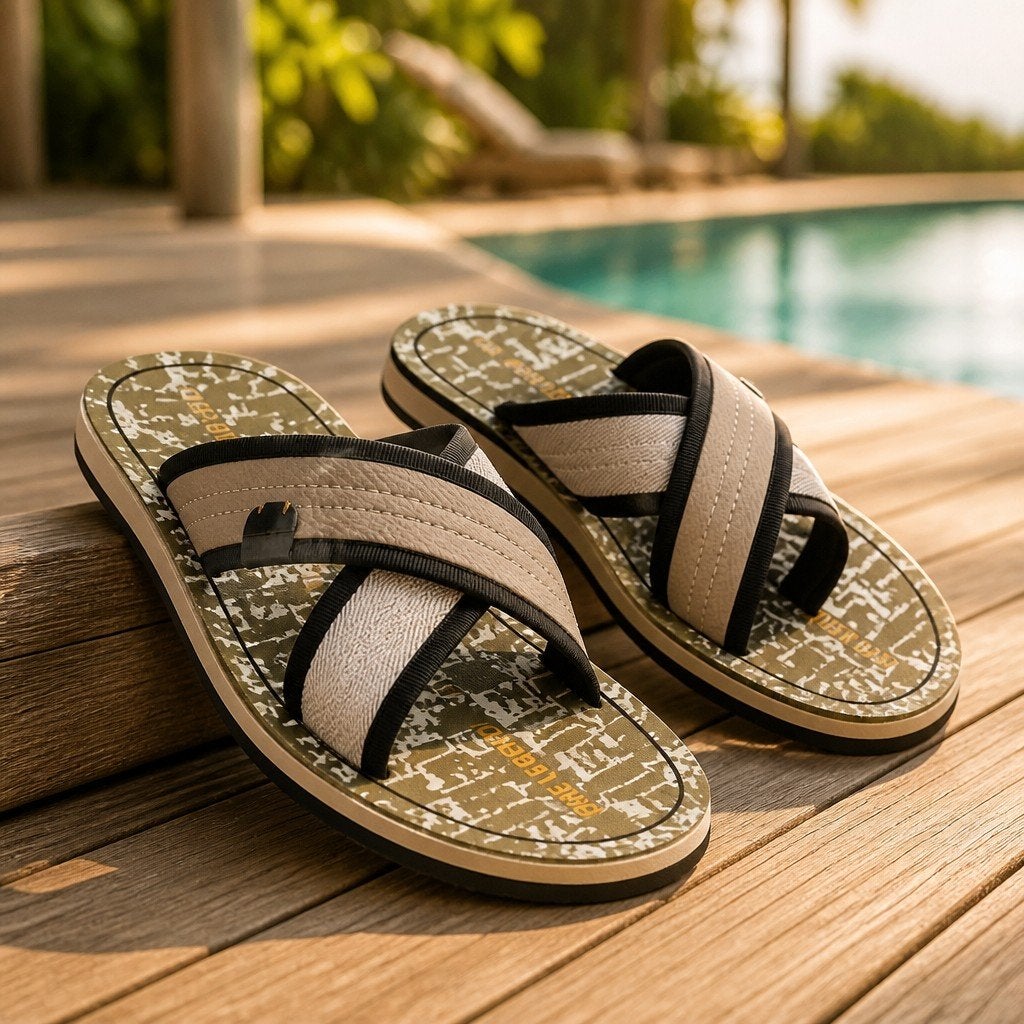 Nieuwe PME Legend slippers - Maat 46 - Sand kleur, Kleding | Heren, Schoenen, Nieuw, Slippers, Overige kleuren, Ophalen of Verzenden