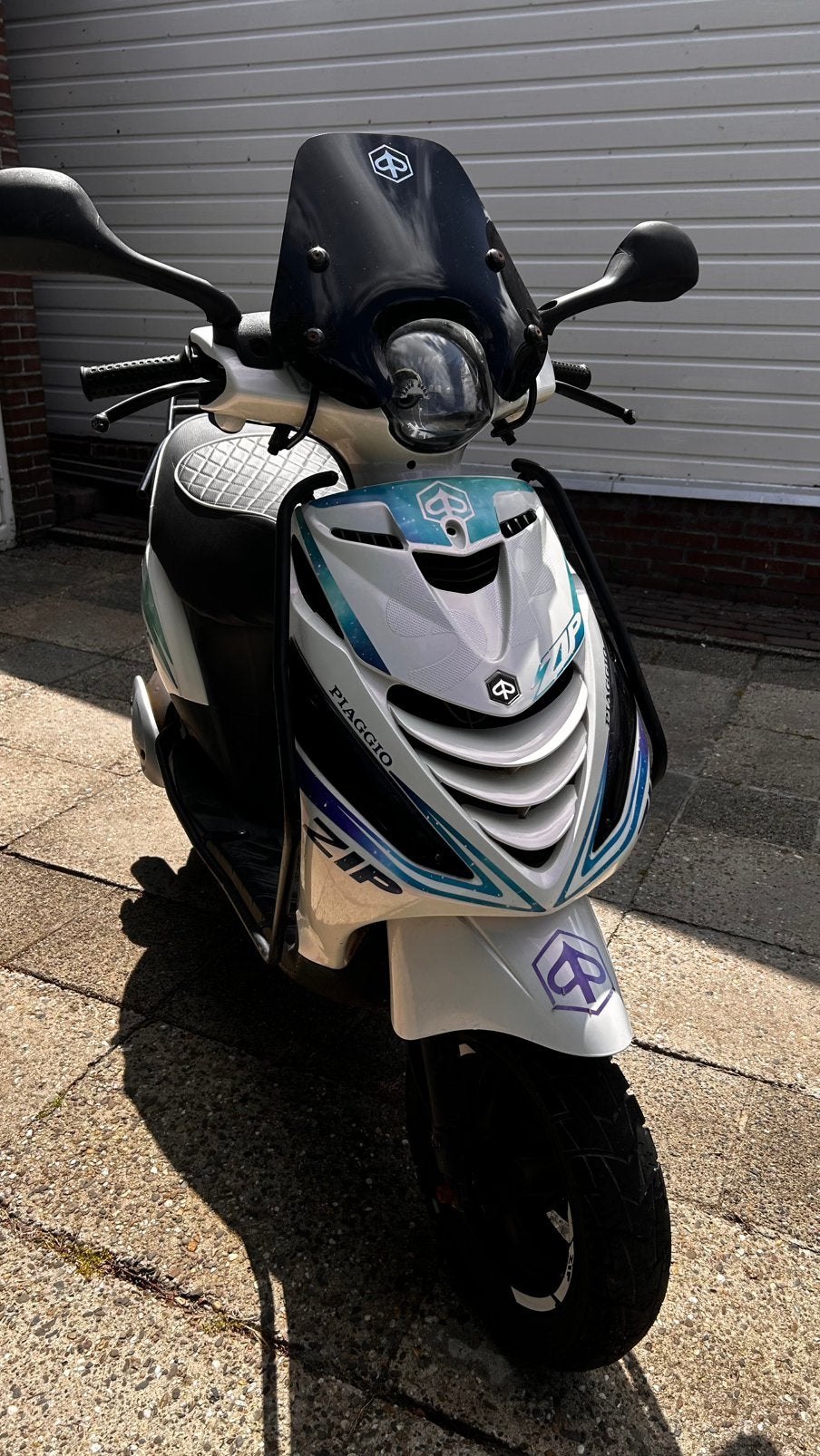 70cc 2 takt, Fietsen en Brommers, Scooters | Piaggio, Ophalen, Tweetakt, Gebruikt, Maximaal 45 km/u