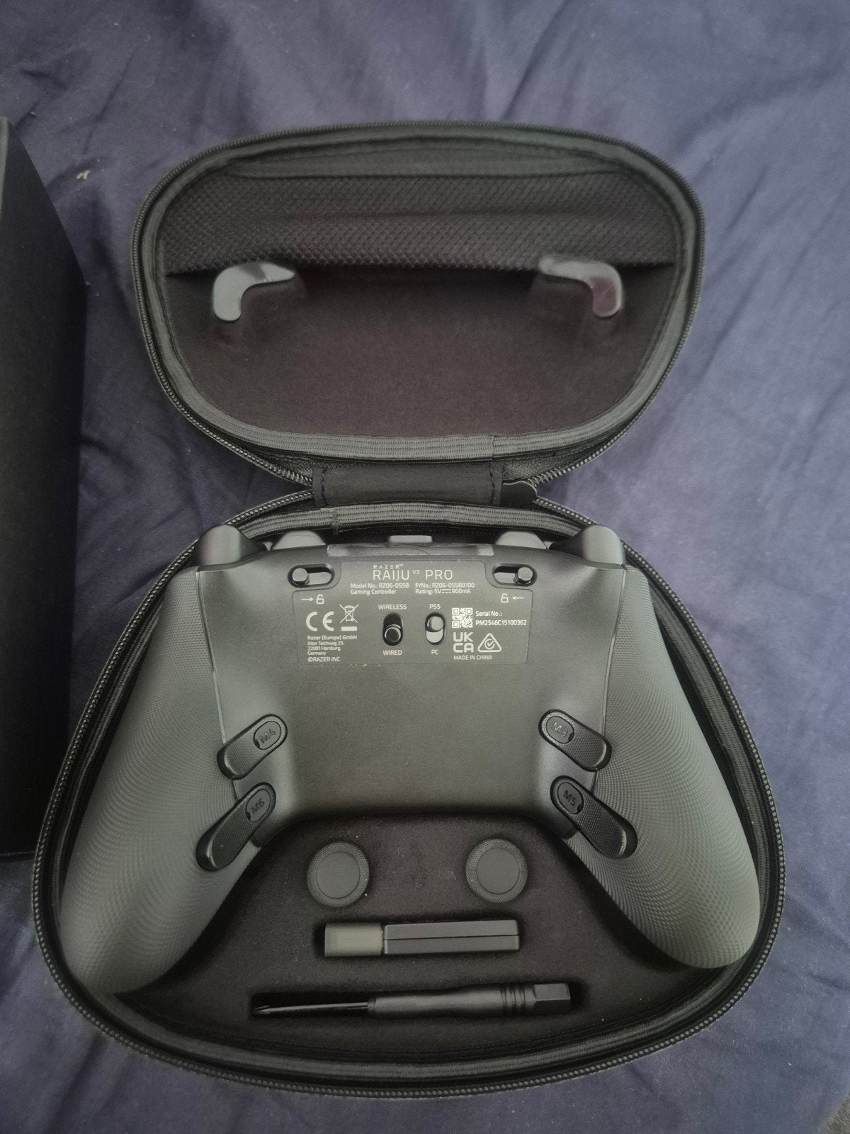 Razer Raiju V3 Pro Controller, Ophalen of Verzenden, Zo goed als nieuw