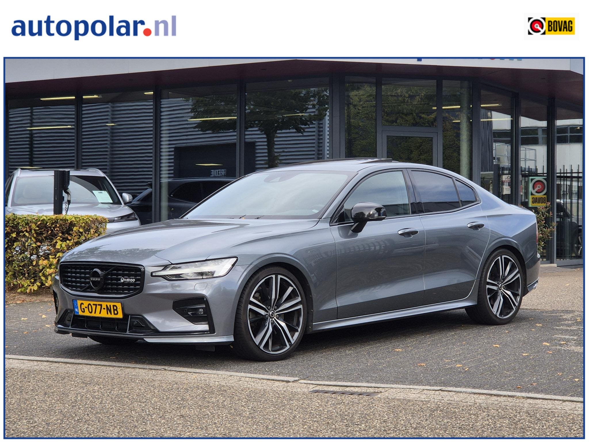 Volvo S60 2.0 T5 Intro Ed. R-Design Volledig HEICO/Head-Up/P, 15 km/l, Euro 6, 4 cilinders, Zilver of Grijs