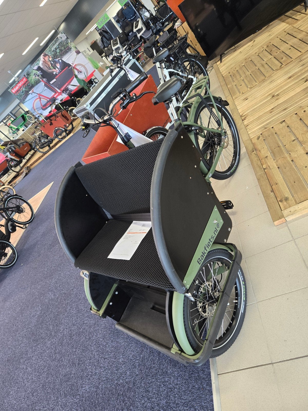 Riksja fiets, elektrisch zo goed als nieuw, Ophalen, Zo goed als nieuw, 2 kinderen, Elektrisch