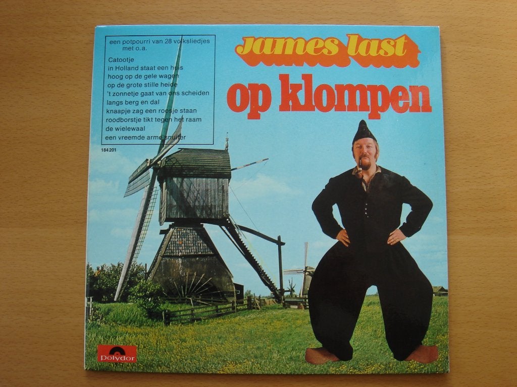 LP James Last op klompen – 184 201, LP, Gebruikt, Overige typen, Ophalen of Verzenden
