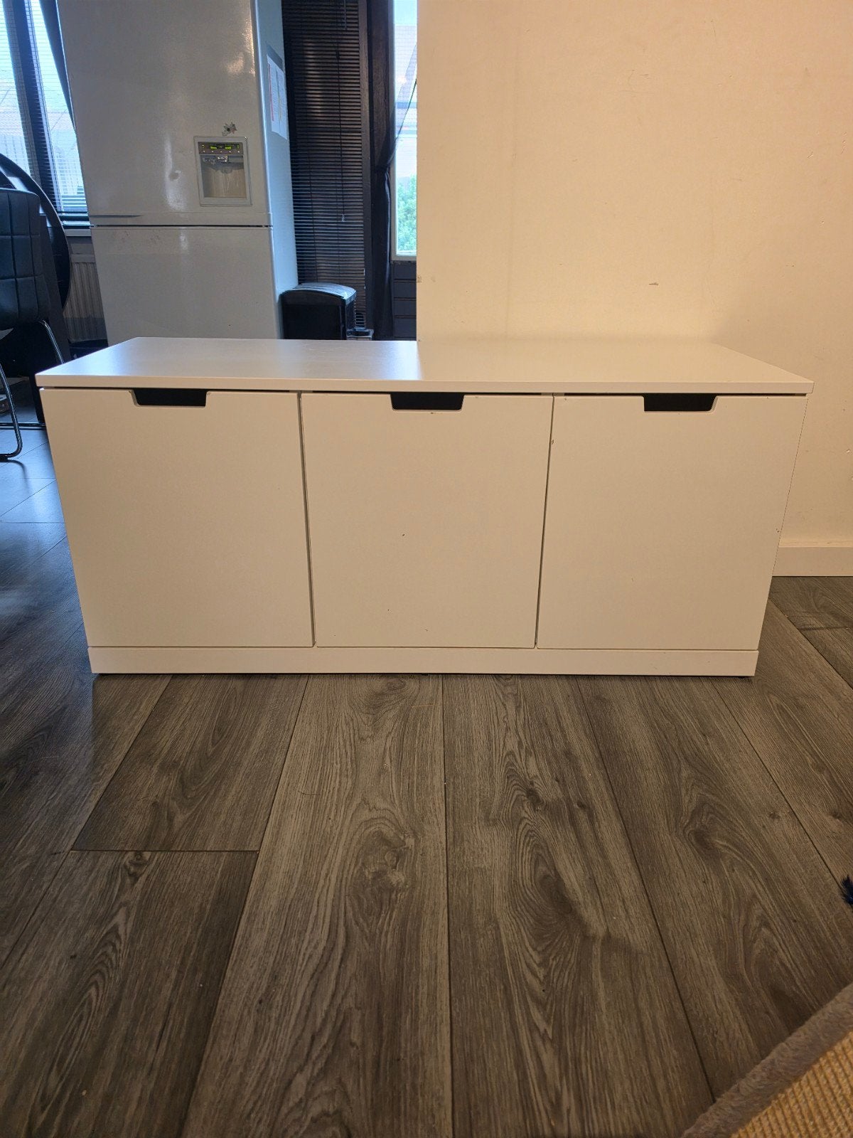Ikea nordli ladekast wit met 3 lades., Ophalen, 5 laden of meer, 50 tot 100 cm, Zo goed als nieuw