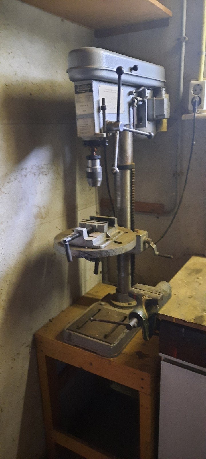 Huvema Kolomboormachine HU 16 - Profi, Ophalen, Zo goed als nieuw, Minder dan 400 watt, Kolomboormachine