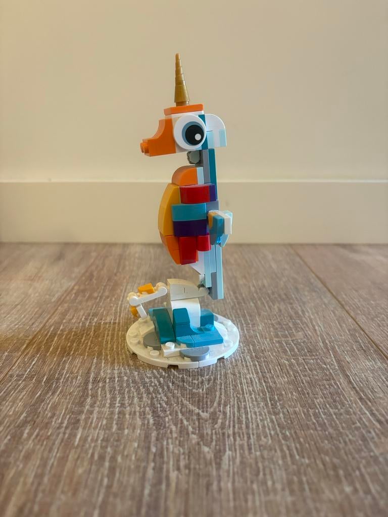 Lego Creator 31140 Magisch Eenhoorn 3-in-1, Ophalen of Verzenden, Zo goed als nieuw, Complete set, Lego
