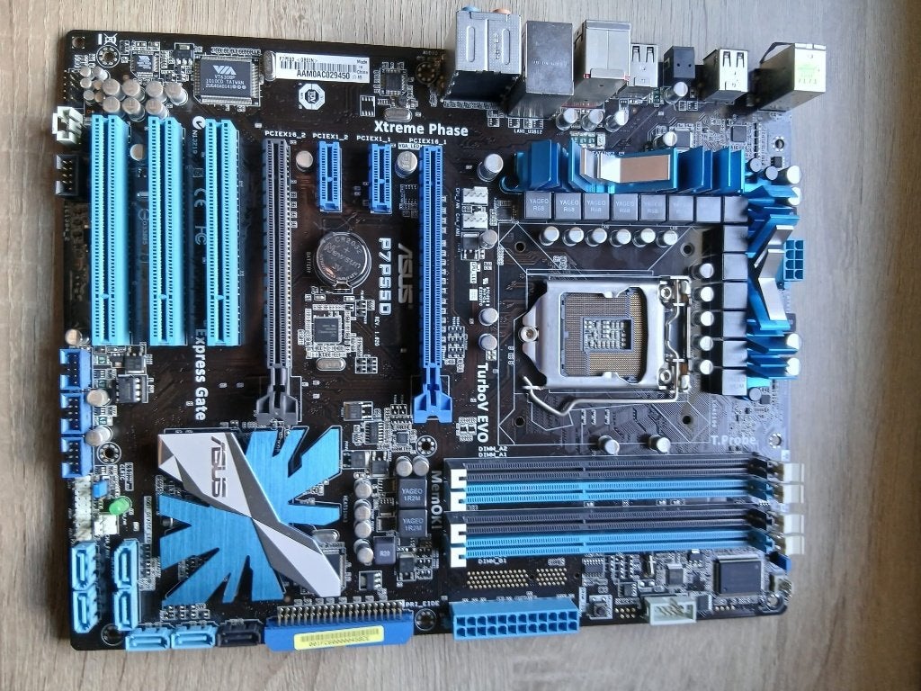 Asus p7p55d TurboV Evo Moederbord, LGA 1156, Verzenden, DDR3, Zo goed als nieuw