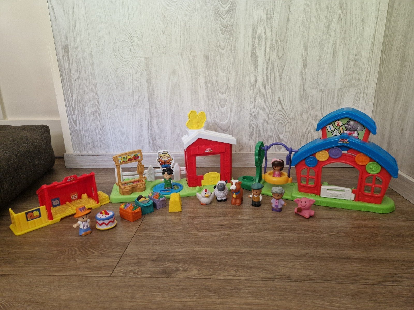 Fisher-Price Little People Boerderij Speelset met Figuren, Ophalen of Verzenden, Gebruikt, Speelset