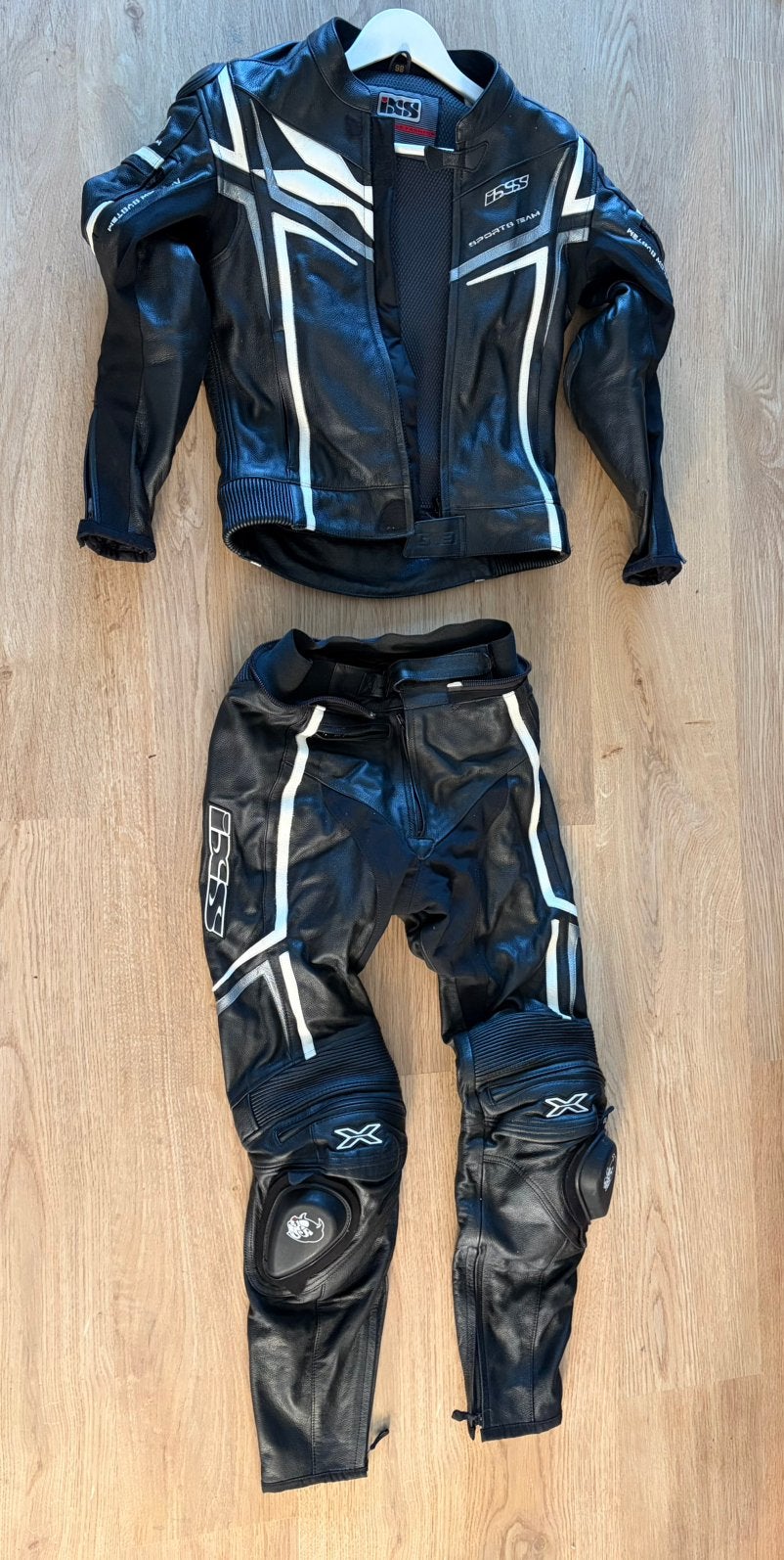 iXS Sting Ray 2-delig leren motorpak, Ophalen of Verzenden, Tweedehands, Heren, Combipak