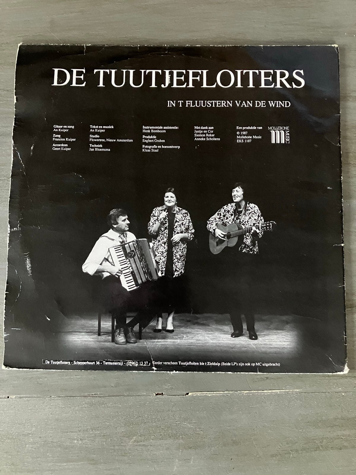 De Tuutjefloiters - In 't Fluustern van de Wind LP, LP, Gebruikt, Ophalen of Verzenden, 12 inch
