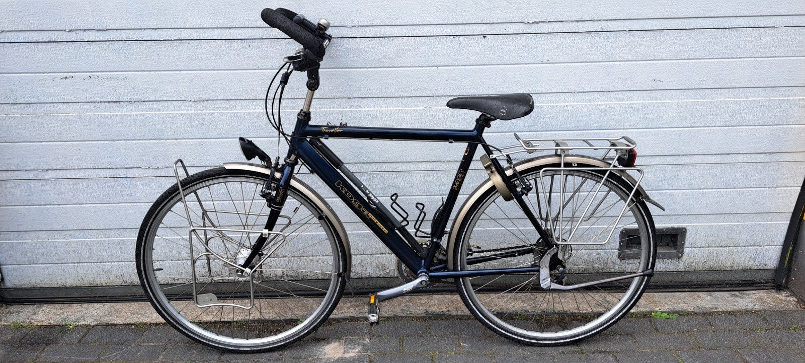 Zeer nette Nette Koga Miyata heren tourfiets, Ophalen, 28 inch, Vering, Velgrem