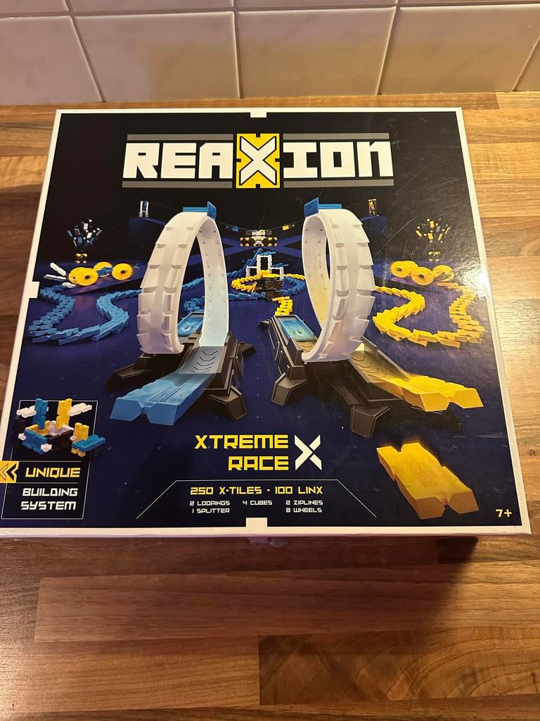 Reaxion Xtreme Race knikkerbaan - Zo goed als nieuw, Ophalen, Zo goed als nieuw, Jongen of Meisje