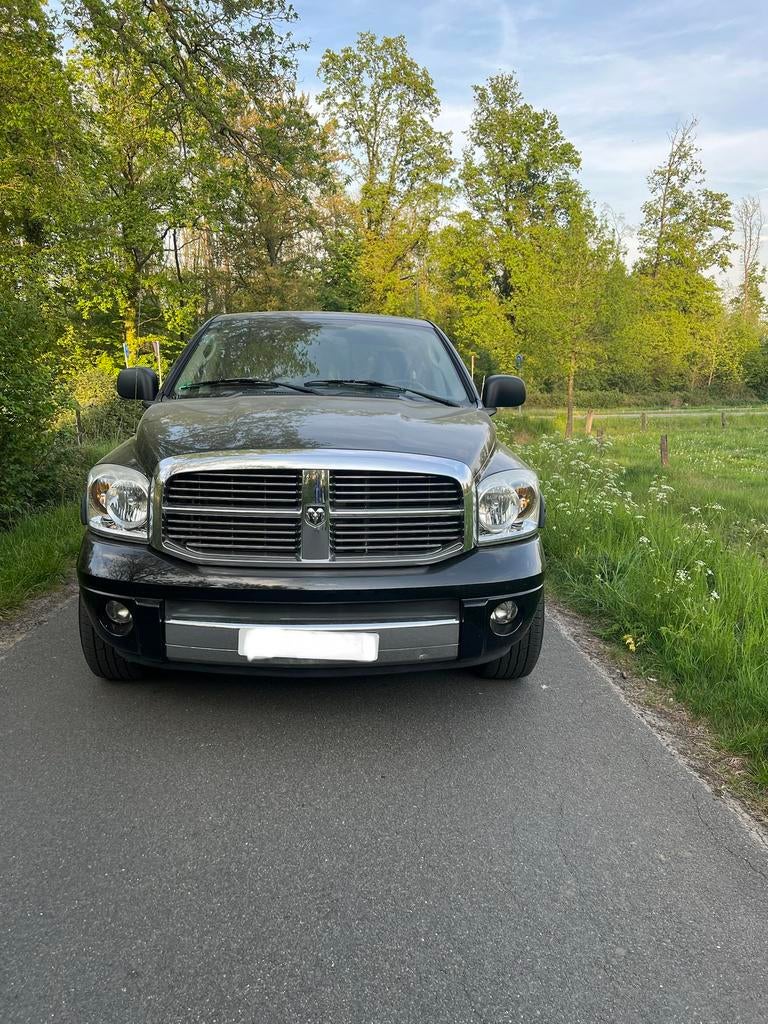RAM 2500 Pickup Truck 4x4 2008, Auto's, Dodge, Automaat, Beige, Zwart, Leder
