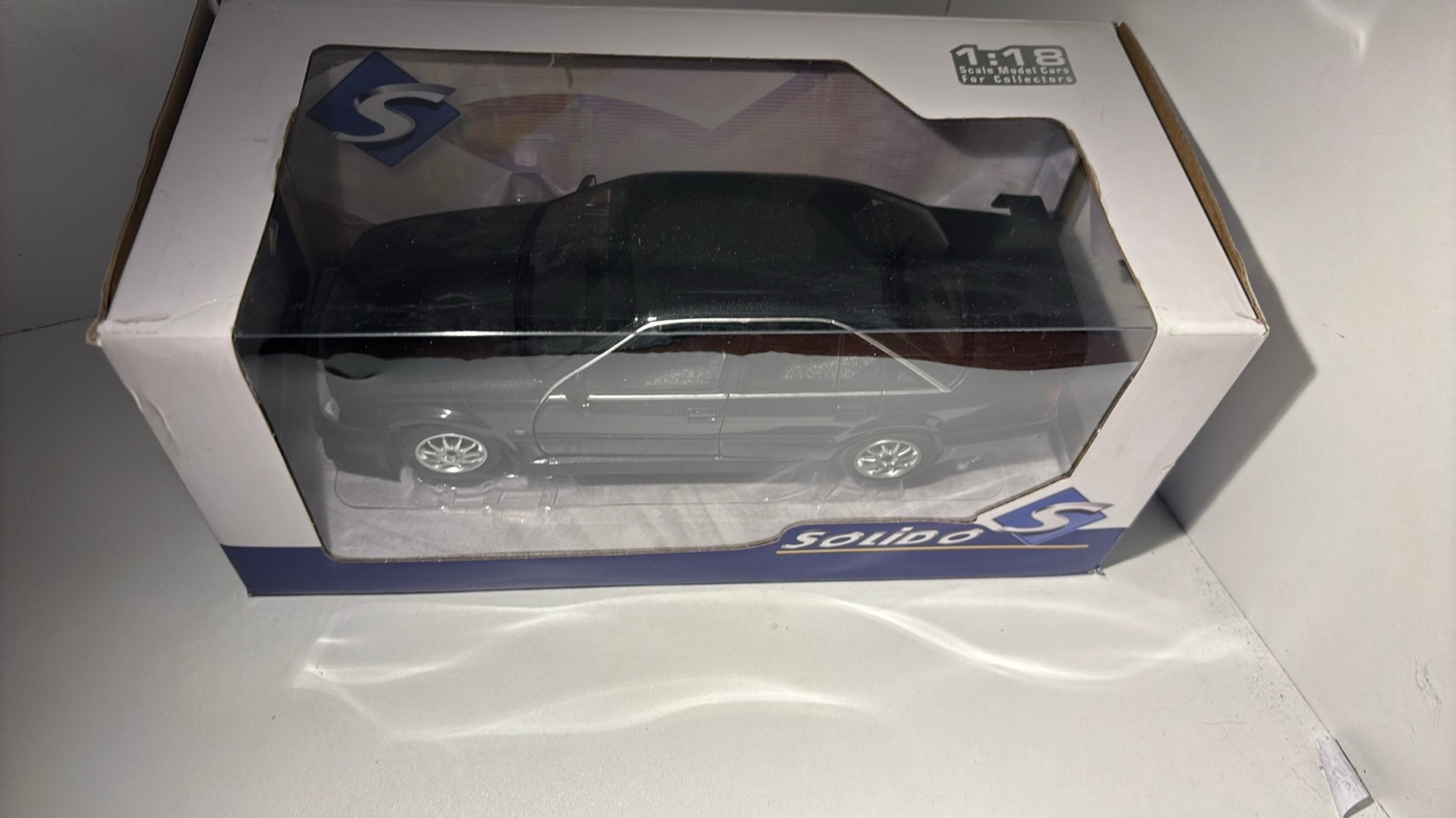 Opel omega evo 500 solido 1.18, Hobby en Vrije tijd, Modelauto's | 1:18, Solido, Ophalen of Verzenden, A, A
