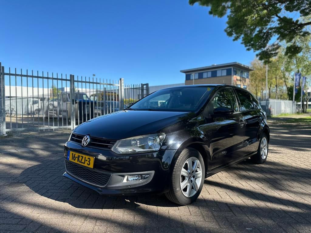 Volkswagen Polo 1.2 TSI 77KW 2010 | Read text!, Voorwielaandrijving, 40 €/maand, Zwart, Handgeschakeld