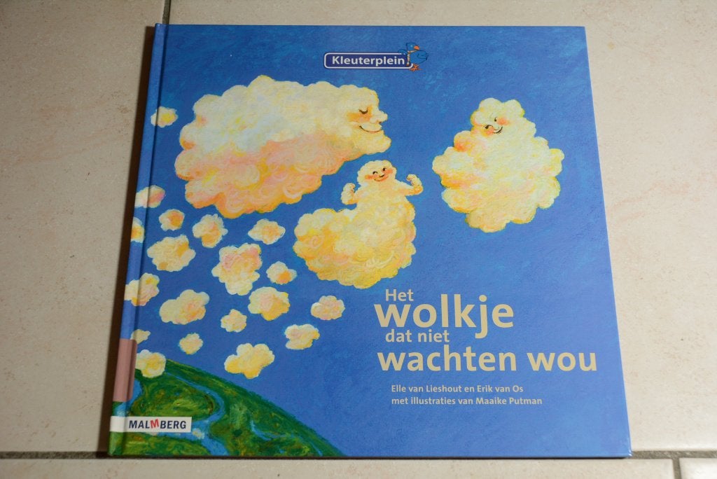 wolkje dat niet wachten wou / Elle van Lieshout Erik van Os, Ophalen of Verzenden, Zo goed als nieuw, Fictie algemeen