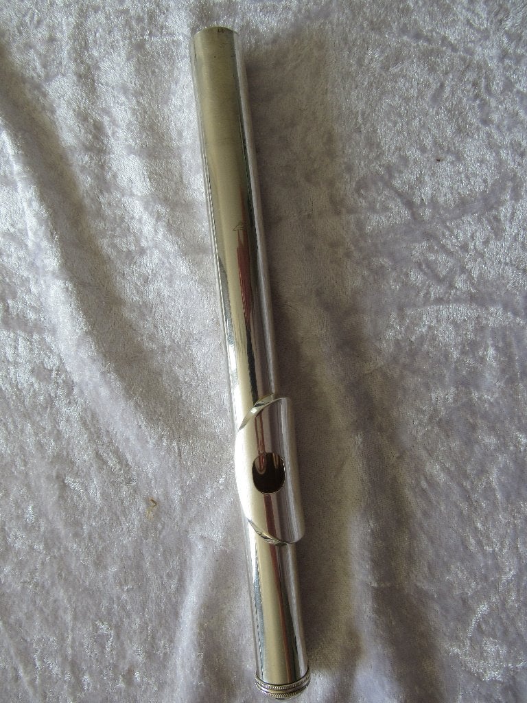 Sankyo Silver Sonic dwarsfluit, Gebruikt, -, Dwarsfluit, -