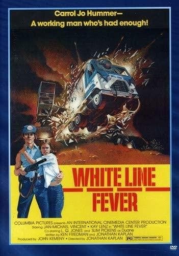 White Line Fever (1975) Jan-Michael Vincent / Jaren 70 Cult, 1960 tot 1980, Alle leeftijden, Ophalen of Verzenden, Actie en Avontuur