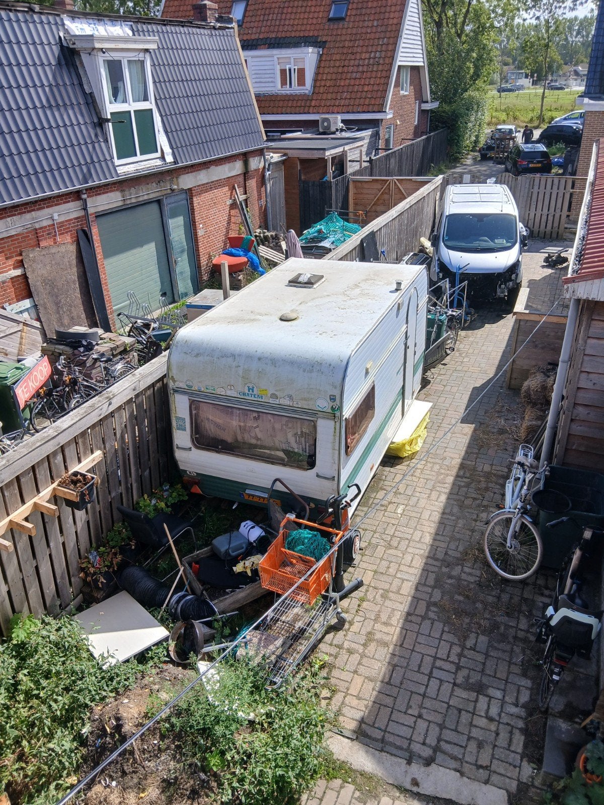 caravan bieden  raam stuk de rest netjes, Ophalen of Verzenden