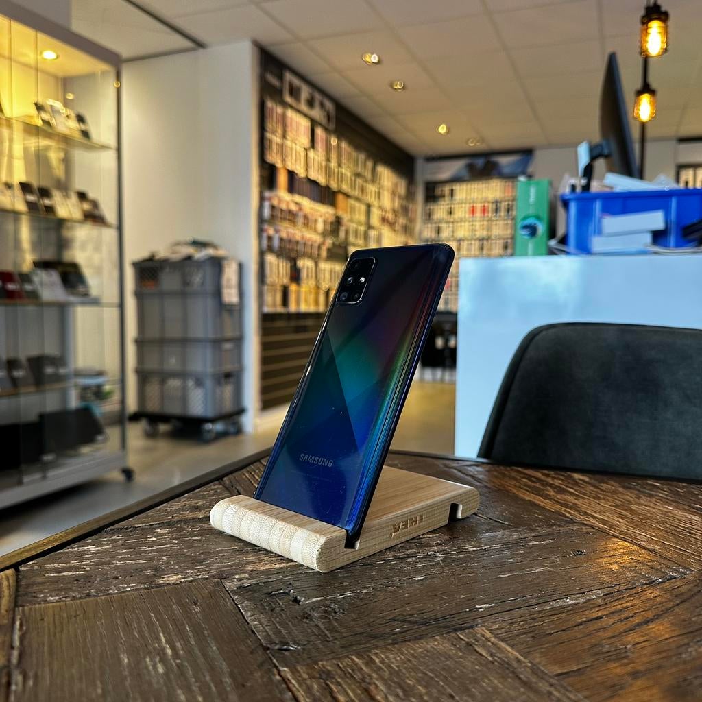 Samsung Galaxy A71 128GB - Als Nieuw - incl Garantie, Telecommunicatie, Mobiele telefoons | Samsung, Samsung, Zwart, Touchscreen