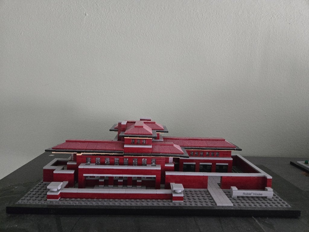 LEGO ARCHITECTURE: Robie House 21010 Compleet + Doos + Boek, Kinderen en Baby's, Speelgoed | Duplo en Lego, Lego, Architecture