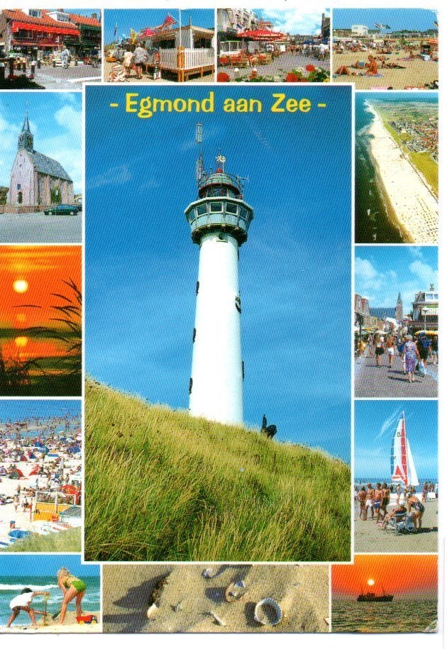 Groeten uit Egmond aan Zee, Ophalen of Verzenden, 1980 tot heden, Gelopen, Noord-Holland