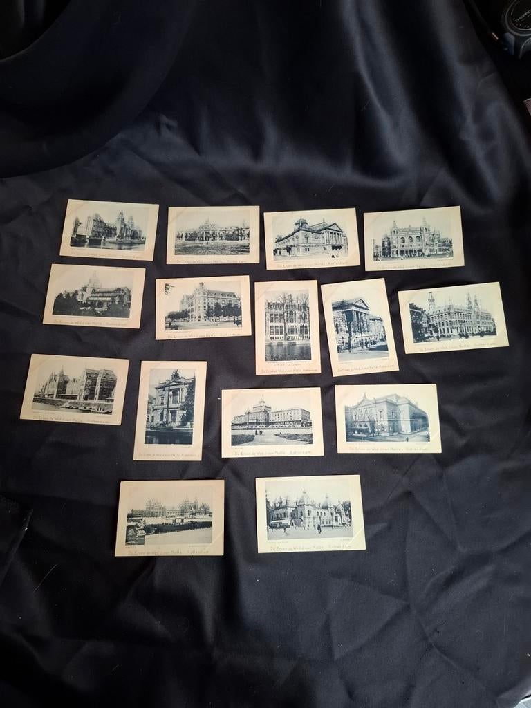 15 Plaatjes Hollandsche Kunst 1903 De Erven de Wed. V. Nelle, Antiek en Kunst, Ophalen of Verzenden