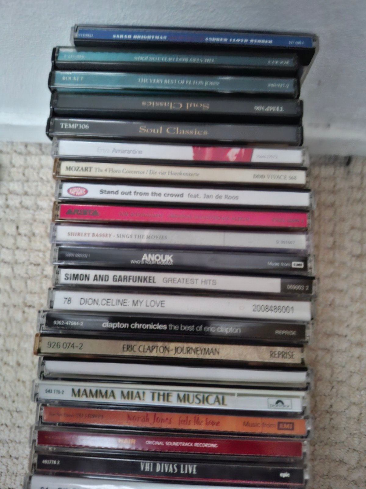 cd verzameling, Ophalen, Zo goed als nieuw