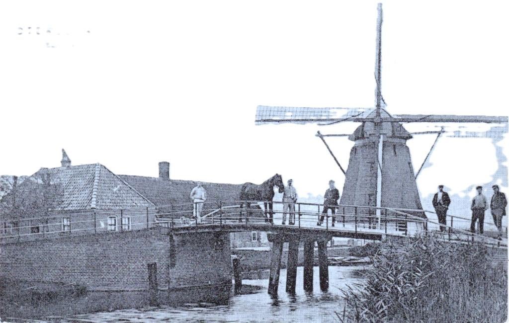 OTERLEEK GEZICHT op de MEELMOLEN, Ophalen of Verzenden, Voor 1920, Noord-Brabant