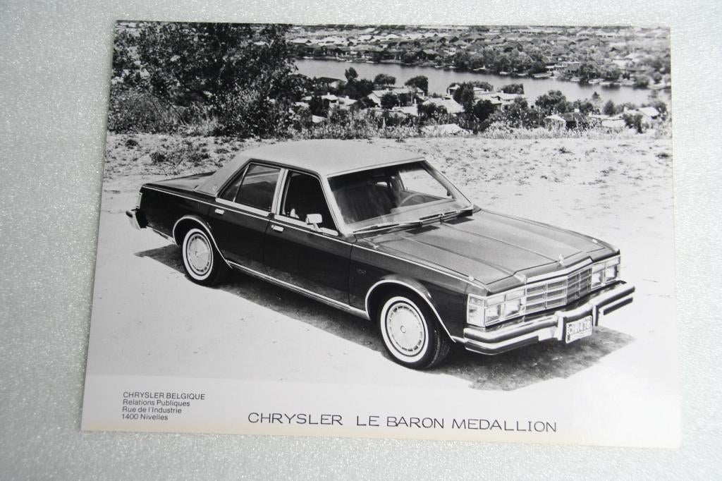 Persfoto Chrysler Le Baron Medallion (1977) (3), Ophalen of Verzenden, Nieuw, Overige merken