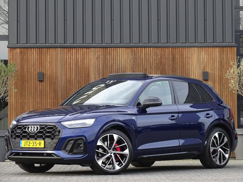 Audi Q5 55 TFSI e 367PK / S edition / B&O / LED (bj 2022), Auto's, Automaat, Gebruikt, Euro 6, 4 cilinders