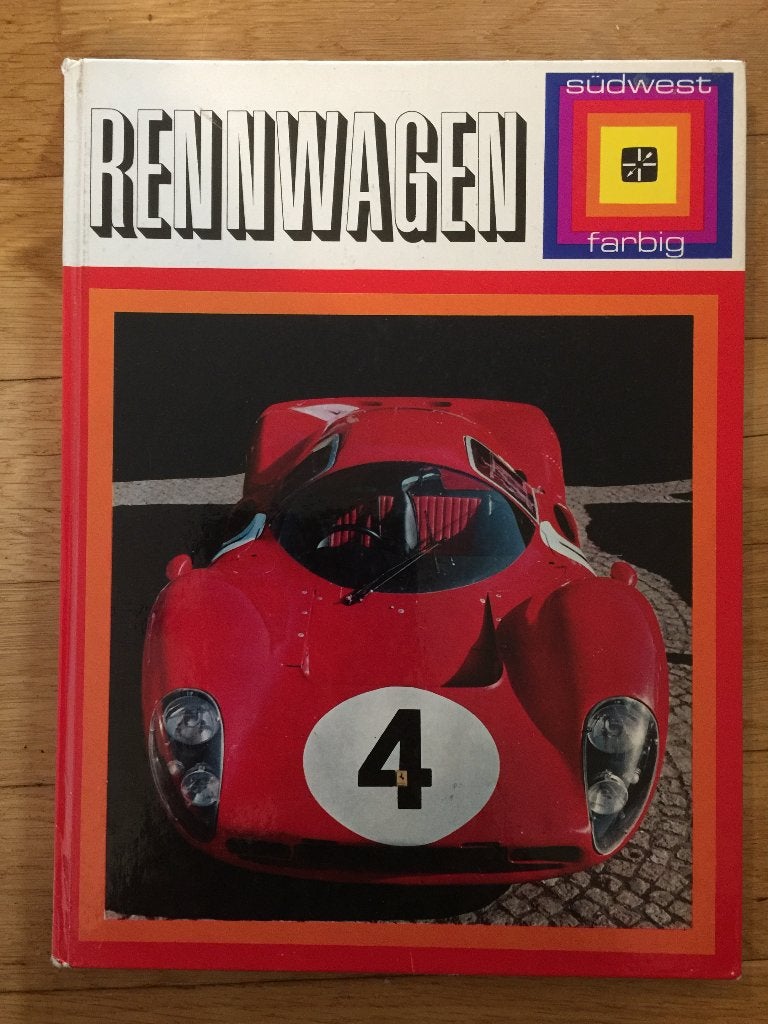 Boek Rennwagen racewagens raceauto's gp f1 sportwagens 1969, Ophalen of Verzenden, Gebruikt, Formule 1